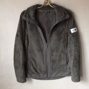 The North Face Green Teddy Bear Fleece Jacket Size Small